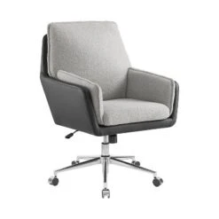 Meacham Swivel Desk Chair - Linon -Linon GUEST 03a5678a e290 4d0c b2a9 dadbb52d6360