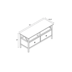 Titian Rustic TV Stand For TVs Up To 40" - Linon 19 Titian Rustic TV Stand For TVs Up To 40" - Linon -Linon GUEST 05e76d3c 644c 4d94 946f f447a8576d95
