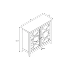Fetti Large Cabinet - Linon -Linon GUEST 0cadfae0 3d1a 4321 827f 11ed0af9579f