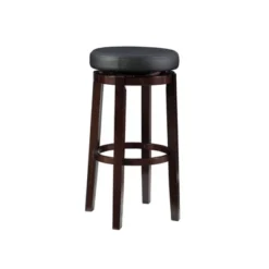 Maya Swivel Backless Barstool - Linon -Linon GUEST 0dd6939e 0249 4dbd 9da7 68c80f49e455