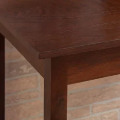 3pc Counter Height Table Dining Sets Wood/Brown - Linon -Linon GUEST 0fd7b575 8d50 4ae7 94ce f059e78d4337