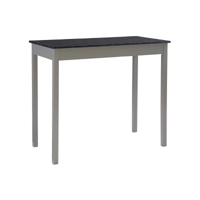 3pc Lancer Tavern Counter Height Table Dining Set - Linon 6 3pc Lancer Tavern Counter Height Table Dining Set - Linon - Image 4