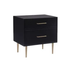 Gloria 2 Drawer Nightstand - Linon -Linon GUEST 15a19f87 61ae 4941 8d22 2d0aac43e566