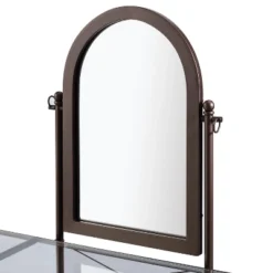 Clarisse Metal Vanity Set Brown - Linon 22 Clarisse Metal Vanity Set Brown - Linon -Linon GUEST 15fb418e 3a13 484d a40e 154a7e0ed819