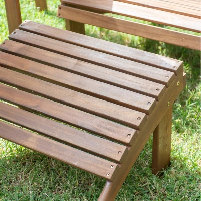 Adirondack Ottoman - Linon 3 Adirondack Ottoman - Linon