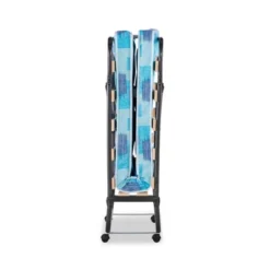 Twin Roma Folding Bed Blue - Linon -Linon GUEST 1a3c69aa e629 4dd0 a476 59bdf36cb288