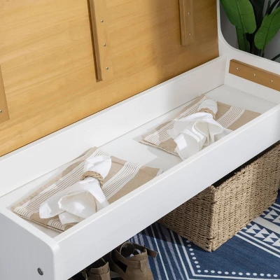 Large Merrill Back Rest Bench - Linon 18 Large Merrill Back Rest Bench - Linon - Image 16