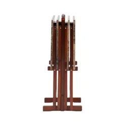 Faux Marble Tray Table Set - Linon -Linon GUEST 1ba4d7e3 5693 40f5 8fa2 3e03a3ad5a39