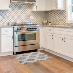 Warson Washable Outdoor Rug Ivory/Brown - Linon -Linon GUEST 1be4190b 808e 4d00 a879 3b2f2f79ea20