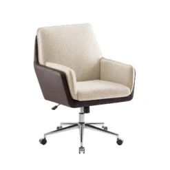 Meacham Swivel Desk Chair - Linon -Linon GUEST 1bf140a2 80ae 4547 b190 b4f28ac5ef9b