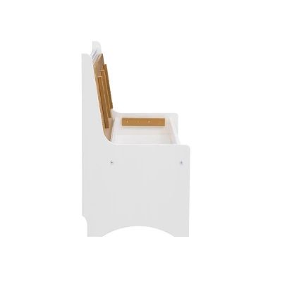 Large Merrill Back Rest Bench - Linon 7 Large Merrill Back Rest Bench - Linon - Image 5