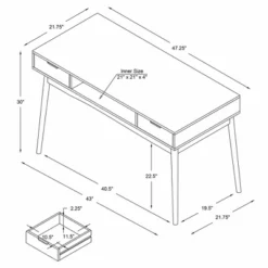 Perry Desk - Linon -Linon GUEST 1d5d58fd 3882 4540 849f f20e472b7dd0