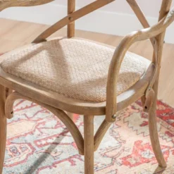 Helia Arm Chair Ash Gray - Linon -Linon GUEST 2028b13d a08c 4ba5 a337 34949a3aab17