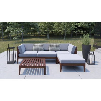 4pc Summerlyn Patio Seating Set - Linon 11 4pc Summerlyn Patio Seating Set - Linon - Image 9