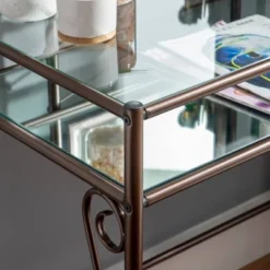 Clarisse Metal Vanity Set Brown - Linon 20 Clarisse Metal Vanity Set Brown - Linon -Linon GUEST 233c17ba c60b 485f bd28 e9807485d2ef