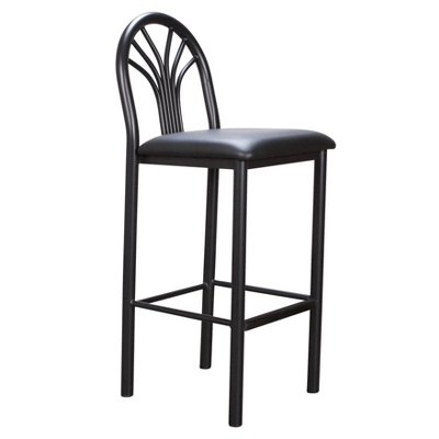 Set Of 2 Thayer Barstool Black - Linon 4 Set Of 2 Thayer Barstool Black - Linon - Image 2