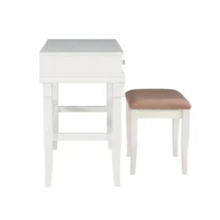 Adler Vanity Set White - Linon -Linon GUEST 2686141d 6231 4cfb acc2 6edbd55d9644