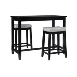 3pc Claridge Counter Height Dining Set - Linon -Linon GUEST 2968d9d6 0086 4dae 8d23 a4c7bbfe4a1e