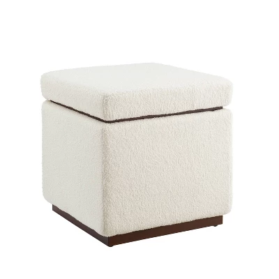 Lucinda Square Ottoman - Linon 15 Lucinda Square Ottoman - Linon - Image 13