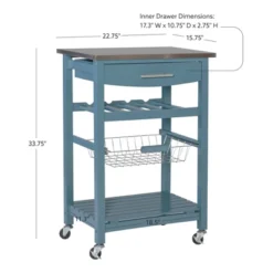 Clarke Kitchen Cart - Linon 38 Clarke Kitchen Cart - Linon -Linon GUEST 2ed84252 ad27 464f a082 ef242c34dd9d