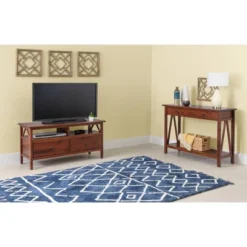 Titian Rustic TV Stand For TVs Up To 40" - Linon 18 Titian Rustic TV Stand For TVs Up To 40" - Linon -Linon GUEST 30b49db1 a80b 4b7f 878d 3224963486e0