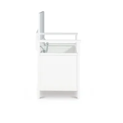 Laredo Storage Bench White - Linon -Linon GUEST 347ef8c8 06fa 47bd 91d5 c43652e77800