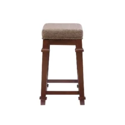 Kennedy Backless Counter Height Barstool Wood - Linon -Linon GUEST 374a5387 e0df 442a aadf 16b465a5e9fe