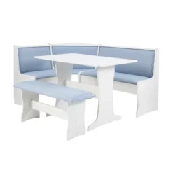 Penrose Storage Nook Dining Set - Linon -Linon GUEST 388a9fad fda6 4858 bac0 d7de91223293