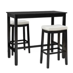 3pc Claridge Bar Height Dining Set - Linon 40 3pc Claridge Bar Height Dining Set - Linon -Linon GUEST 3a977980 b1c8 43bf b4de 4b583288bd07