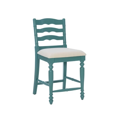 24" Marino Counter Height Barstool Upholstered Seat & Back - Linon 13 24" Marino Counter Height Barstool Upholstered Seat & Back - Linon - Image 11