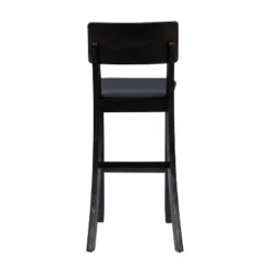 29" Torino Contemporary Barstool Hardwood/Black - Linon -Linon GUEST 3d453c16 cb23 43bf 82ef 98681e32dfc7