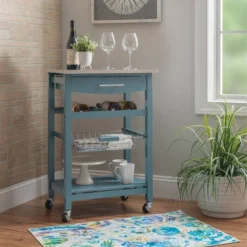 Clarke Kitchen Cart - Linon 32 Clarke Kitchen Cart - Linon -Linon GUEST 3e83fb10 bbac 4d64 ba36 733890709fbf