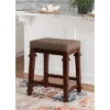 Kennedy Backless Counter Height Barstool Wood - Linon -Linon GUEST 3ef746e9 dab0 4b9c 9674 1c492c7fdc91