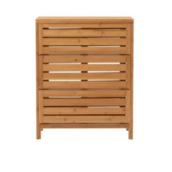 Bracken Two-Door Floor Cabinet Natural - Linon -Linon GUEST 445860df 3b27 4d76 8ef8 f693c119a0f9