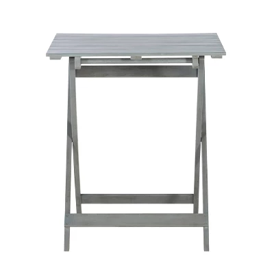 Rockport 3pc Square Table Set - Linon 6 Rockport 3pc Square Table Set - Linon - Image 4