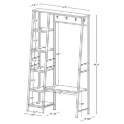 Austin Hall Tree - Linon 19 Austin Hall Tree - Linon -Linon GUEST 48285606 6296 4bd6 962b 70997ebcdd8a