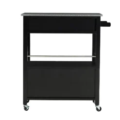 Cameron Kitchen Cart With Granite Top - Linon -Linon GUEST 493531c9 a826 4fb5 8f56 a7f9cee453f5