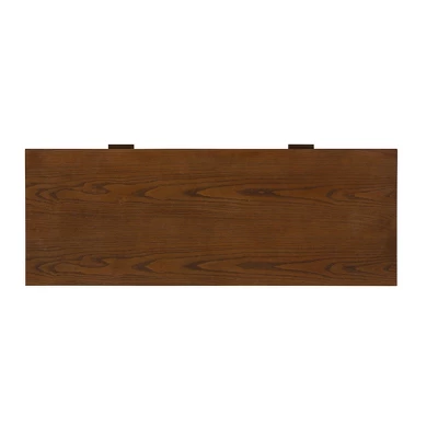 Reid Dresser Walnut - Linon 7 Reid Dresser Walnut - Linon - Image 5