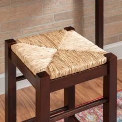 3pc Counter Height Table Dining Sets Wood/Brown - Linon -Linon GUEST 4d5311ac 3aab 443a 9d41 56938bbbe1f4