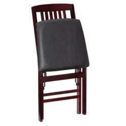 Set Of 2 Triena Mission Back Folding Chair Espresso - Linon 22 Set Of 2 Triena Mission Back Folding Chair Espresso - Linon -Linon GUEST 5174d55e 73f8 4490 baac b8ca8f857311