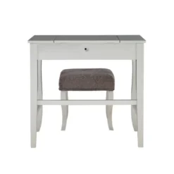 Harper Vanity Set Silver - Linon -Linon GUEST 5434b76d 9110 46c4 b362 5fb40ac281df