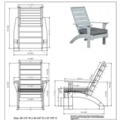 Rockport Outdoor Chair - Linon -Linon GUEST 547c96c1 8aef 4512 b706 0c43e0332d4b