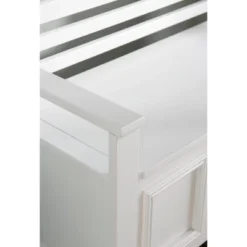 Laredo Storage Bench White - Linon -Linon GUEST 59121c15 3906 4e75 a72d ed892feedee2