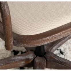 Carson Café Office Chair Gray - Linon -Linon GUEST 591ba738 7c26 41fb acfa e02d0c39954a