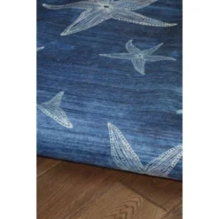Caspian Washable Outdoor Rug Blue/Light Blue - Linon 17 Caspian Washable Outdoor Rug Blue/Light Blue - Linon -Linon GUEST 59d07e8b 3572 4a9d 8bef d215bf3bb76c
