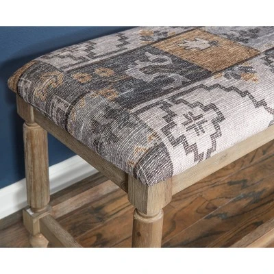 Kaya Bench Gray - Linon 10 Kaya Bench Gray - Linon - Image 8