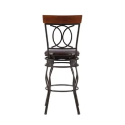 Malise Barstool Bronze - Linon -Linon GUEST 61d0b461 5f67 4448 8950 42b3b912e5b3
