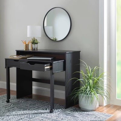 Brookville Extendable Console Desk - Linon 17 Brookville Extendable Console Desk - Linon - Image 15