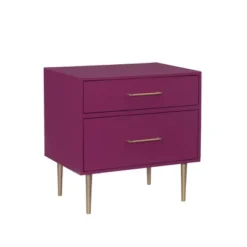 Gloria 2 Drawer Nightstand - Linon -Linon GUEST 649c6cc0 a9cf 4b1b b6d6 f6cf98d328b6