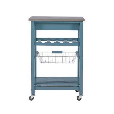 Clarke Kitchen Cart - Linon 9 Clarke Kitchen Cart - Linon - Image 7